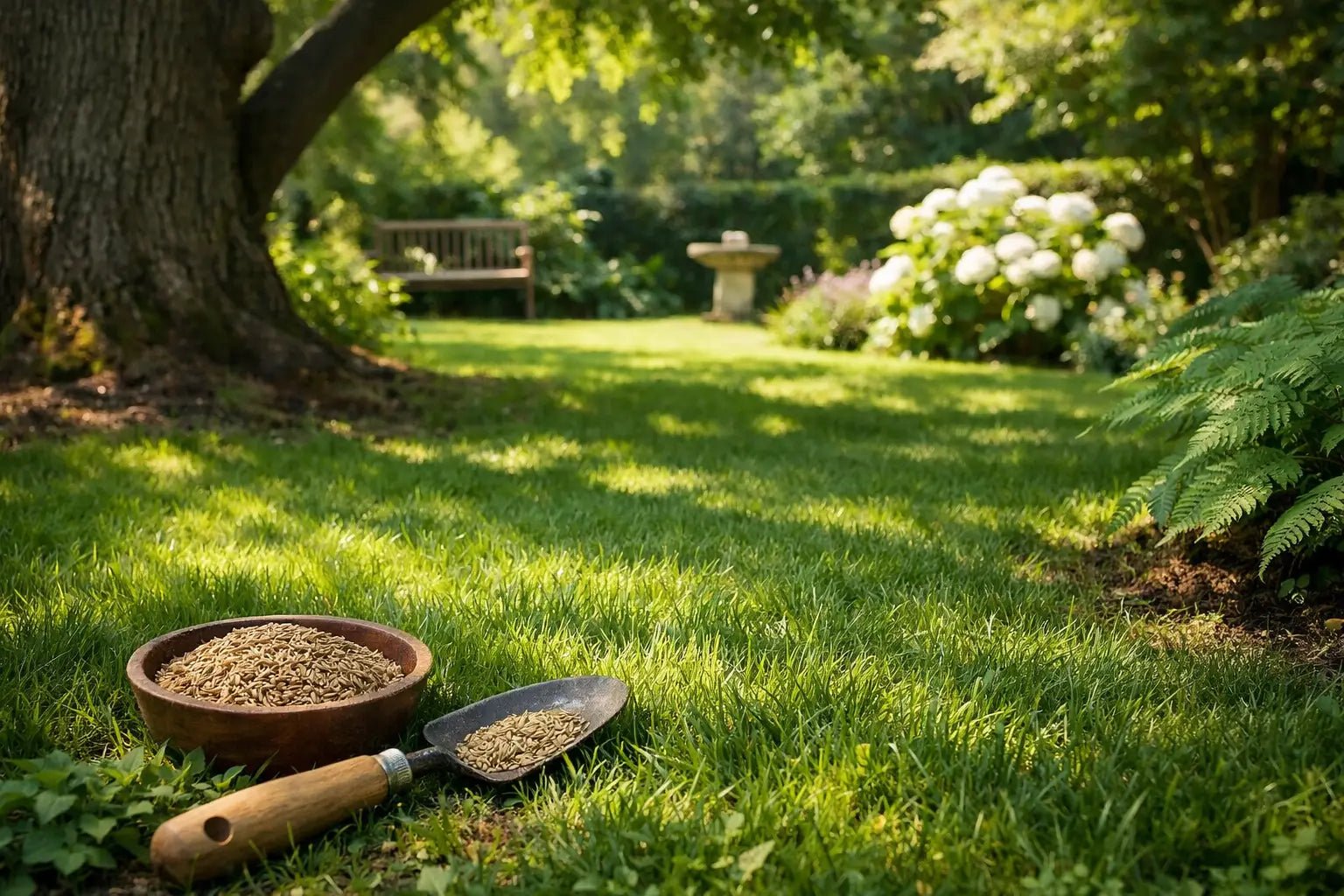 Best Grass Seed for Shade in British Gardens - GREENER