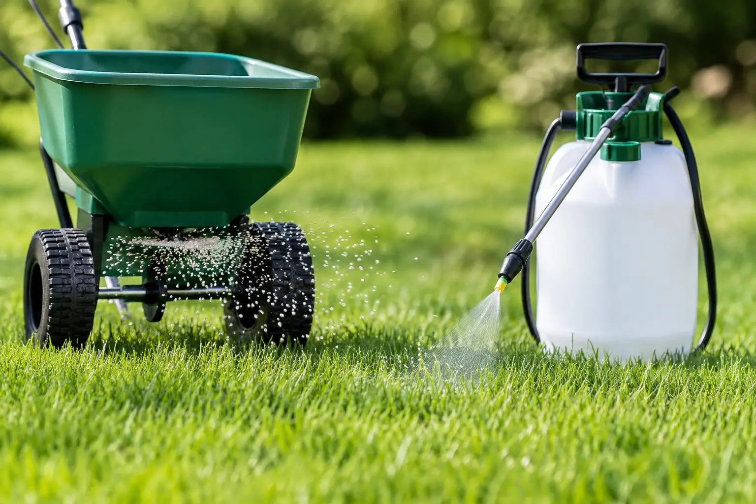 Granular Versus Liquid Fertiliser for Lawns - GREENER