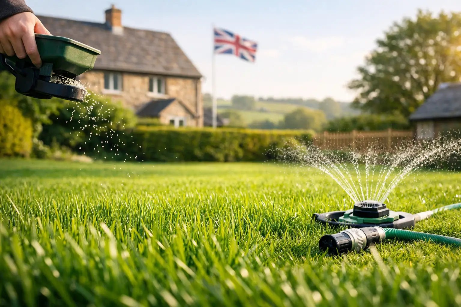 How to Green Grass Fast in the UK - GREENER