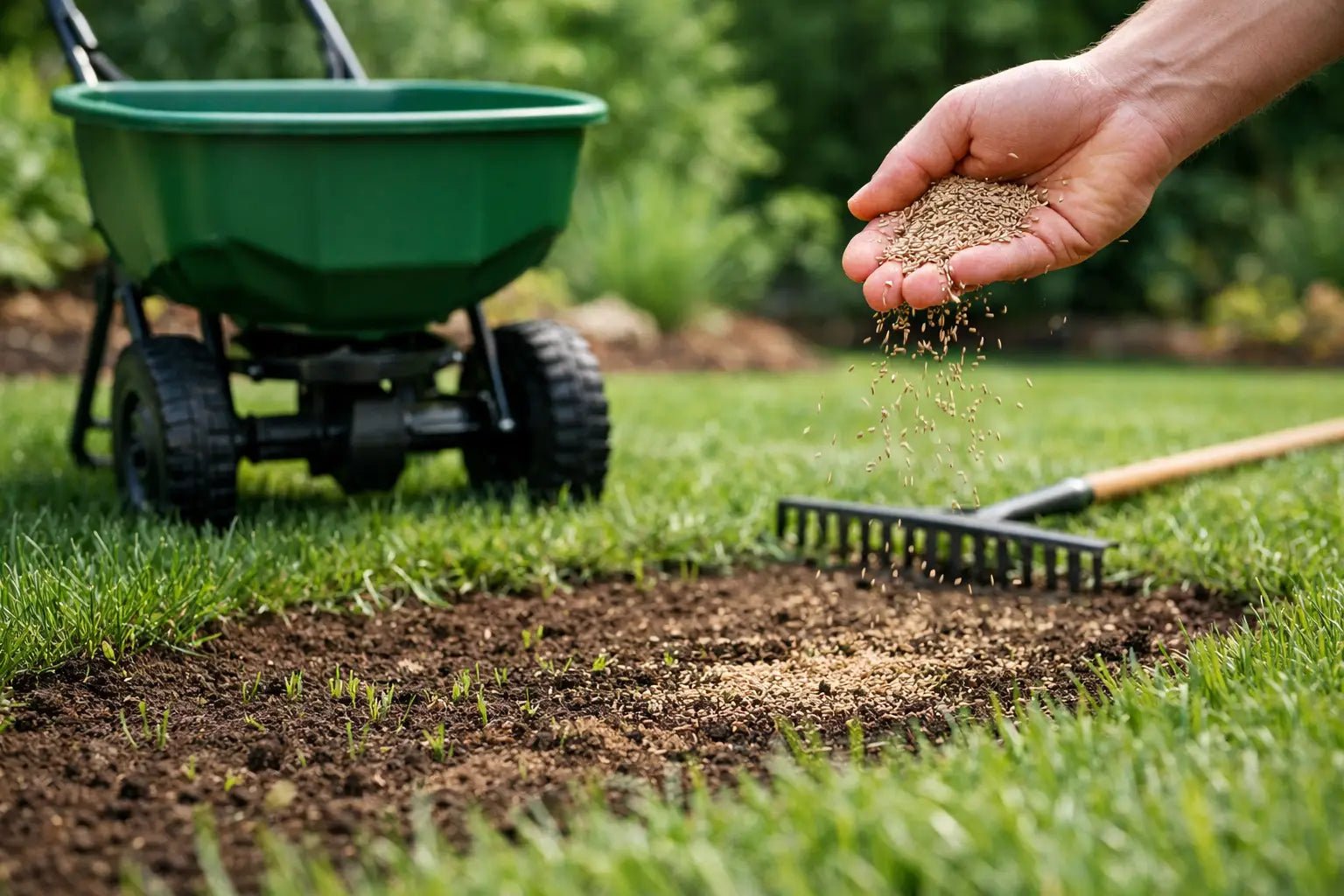 How to Overseed a Lawn the Right Way - GREENER