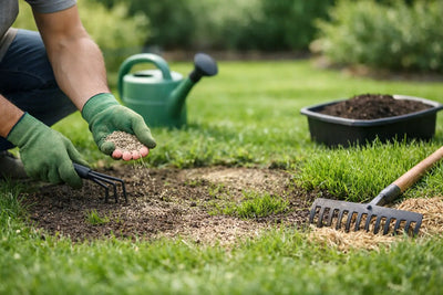 How to Repair a Patchy Lawn Properly - GREENER