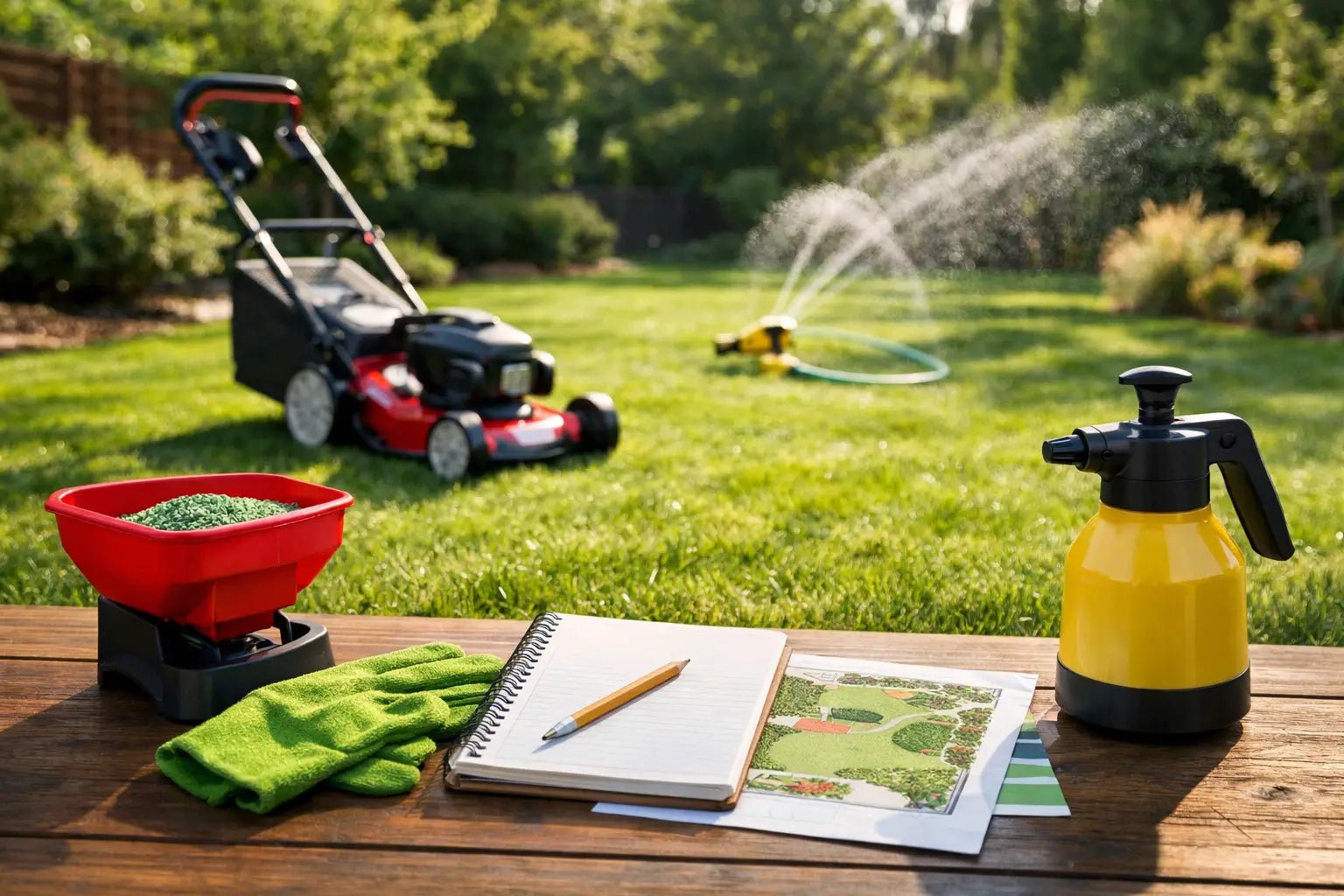 Lawn Care Plan for Beginners That Works - GREENER