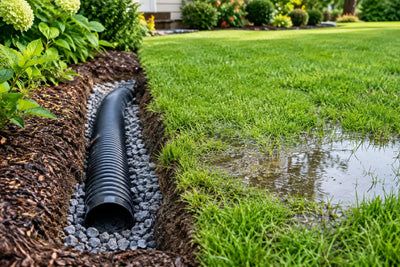 Lawn Drainage Solutions That Fix a Soggy Garden - GREENER