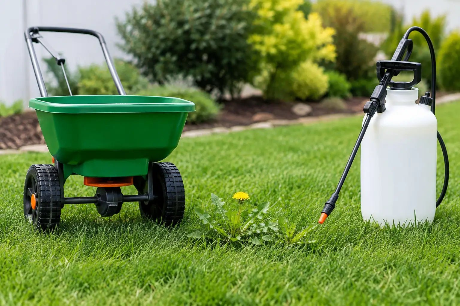 Lawn Feed Versus Weedkiller: Which Comes First? - GREENER