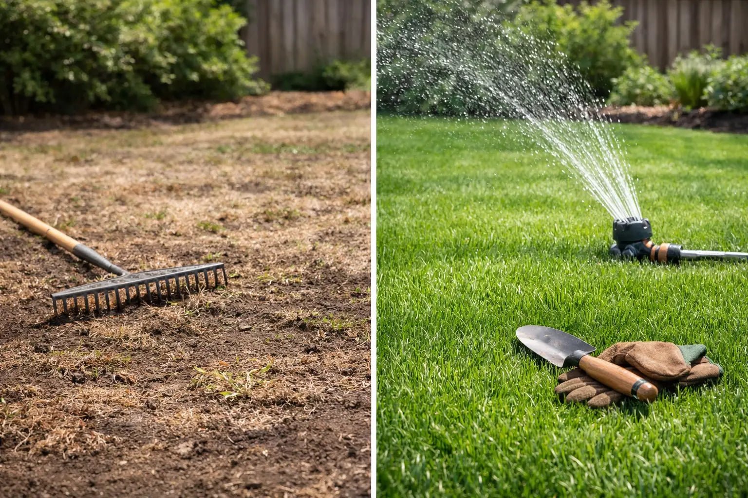 Lawn Repair Before and After: What Changes First - GREENER