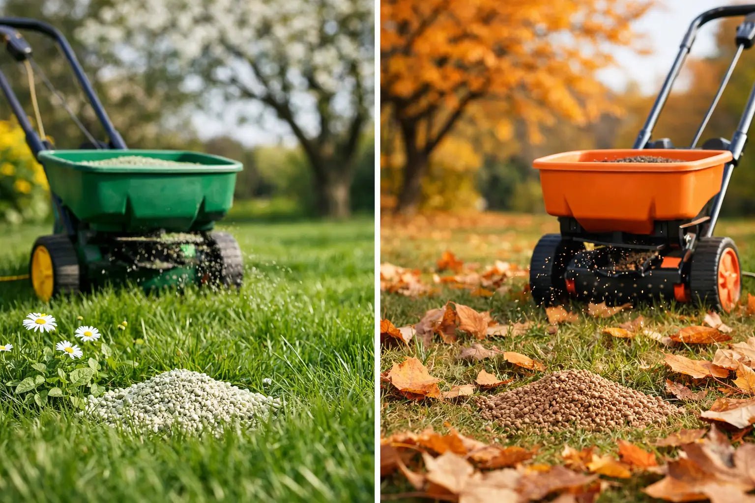 Spring Feed Versus Autumn Feed for UK Lawns - GREENER