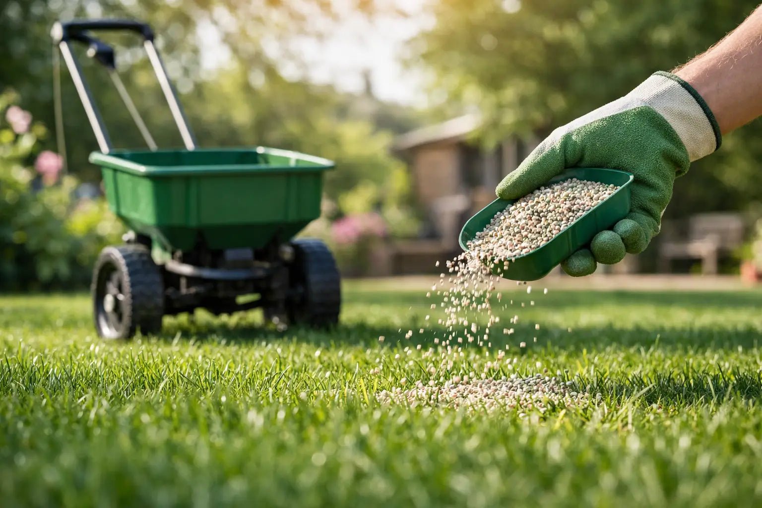 When to Fertilise Lawn UK Gardens - GREENER